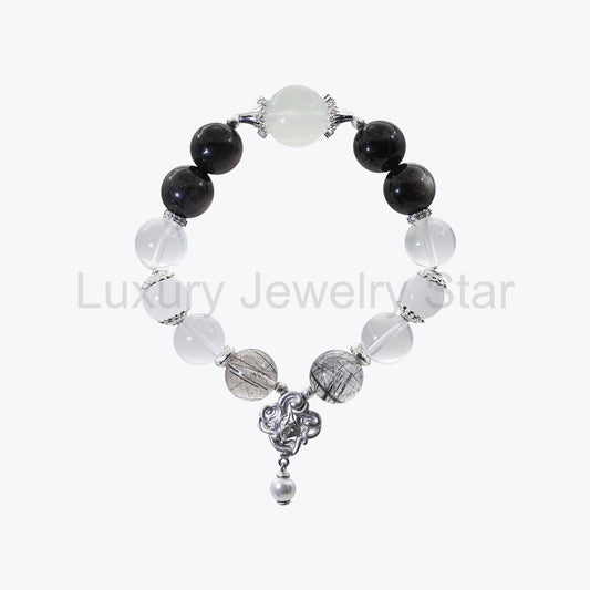 Nine-Tailed Auspicious Cloud · Moon Cultivator Crystal Bracelet
