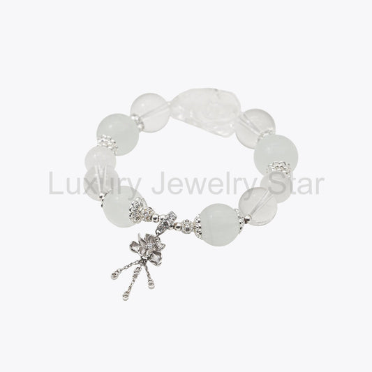 Nine-Tailed Azure Fox · Silkworm Maiden Crystal Bracelet