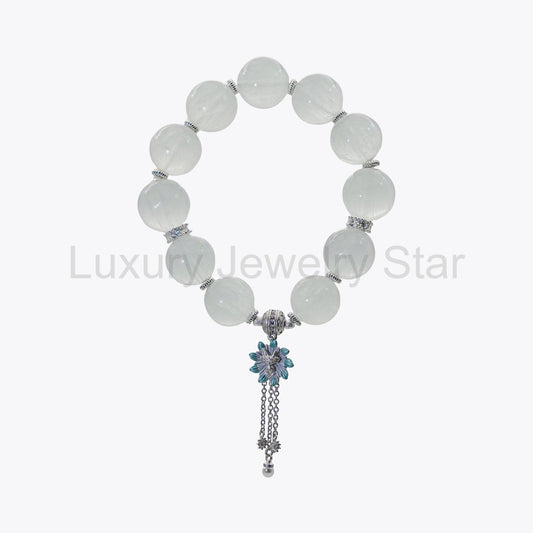 Nine-Tailed Celestial Fox · Jade Whisper Crystal Bracelet