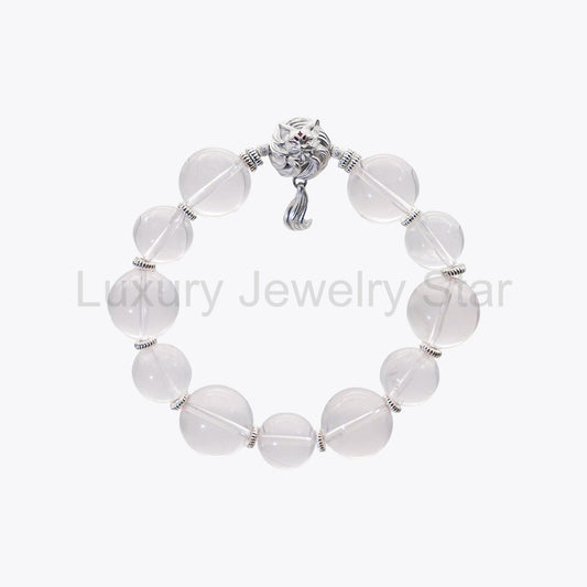 Nine-Tailed Crimson Fox · Enchanting Beauty Crystal Bracelet