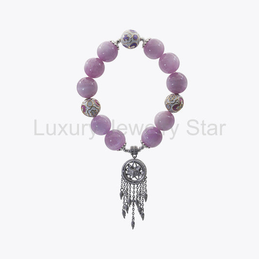 Nine-Tailed Dreamcatcher · Enchanting Gem Crystal Bracelet