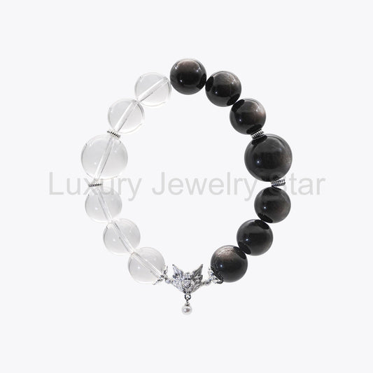 Nine-Tailed Fox · Ethereal Shadow Crystal Bracelet