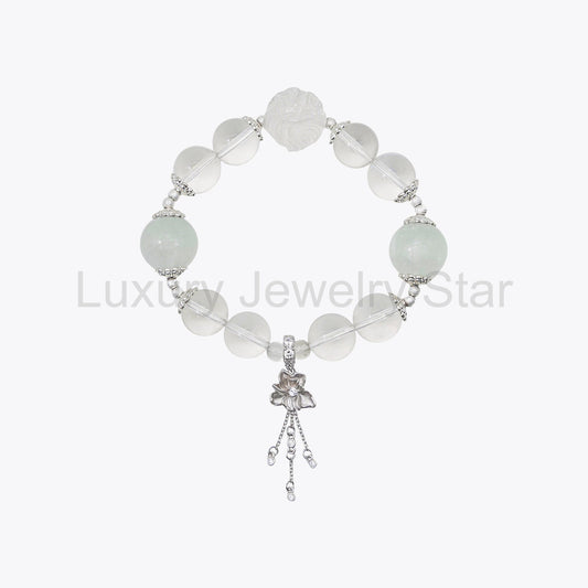 Nine-Tailed Fox · Willow Deity Crystal Bracelet
