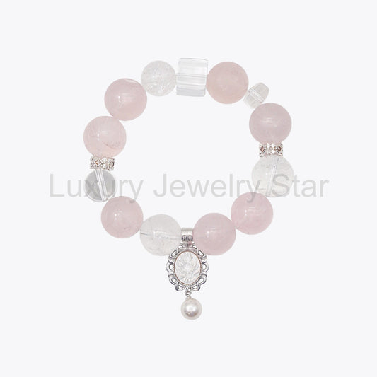 Nine-Tailed Fox Charm "Su Su" Crystal Bracelet