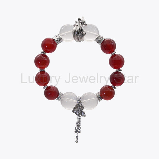 Nine-Tailed Sacred Fox · Scholarly Gem Crystal Bracelet - image 2