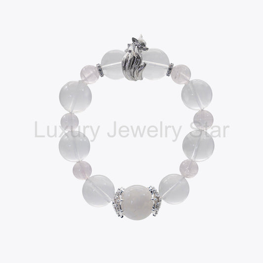 Nine-Tailed Sacred Fox 'A Zi' Huanli · Jade Bracelet Fairy Crystal Bracelet - image 2