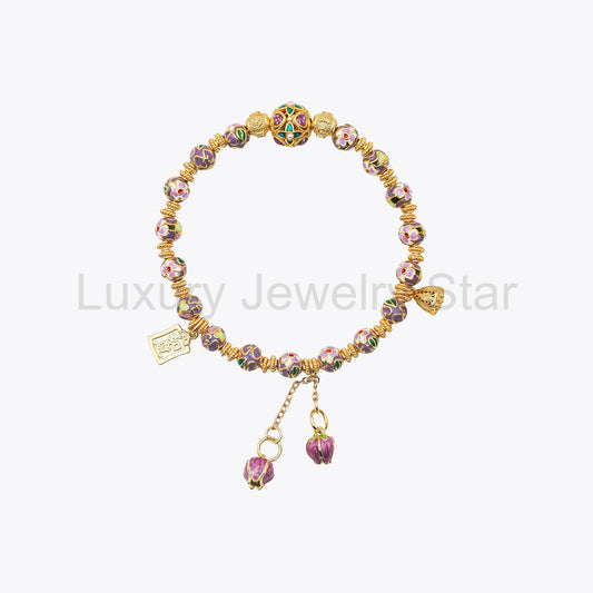 Serpent's Whisper - Fortune Flow Crystal Bracelet - image 2