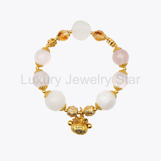 Snowbound Prosperity Vault Crystal Bracelet
