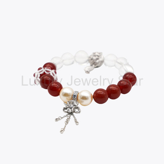 Snowfire Kitsune Blaze Crystal Bracelet (Wealth Gathering) - image 2