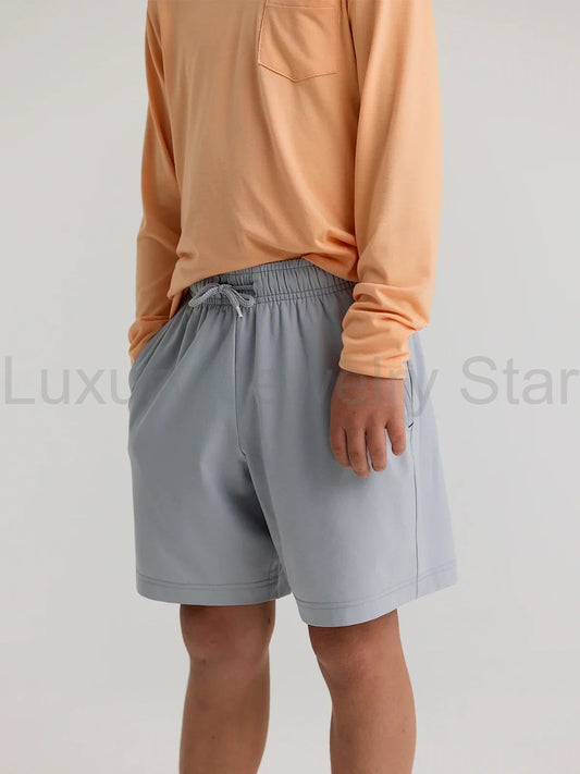 Boys' Breeze Short - Cement - image 2