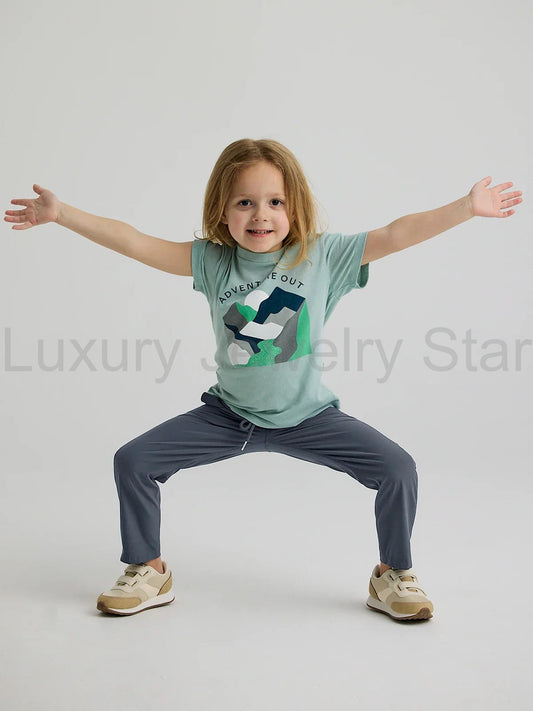Toddler Breeze Pant - Storm Cloud - image 2
