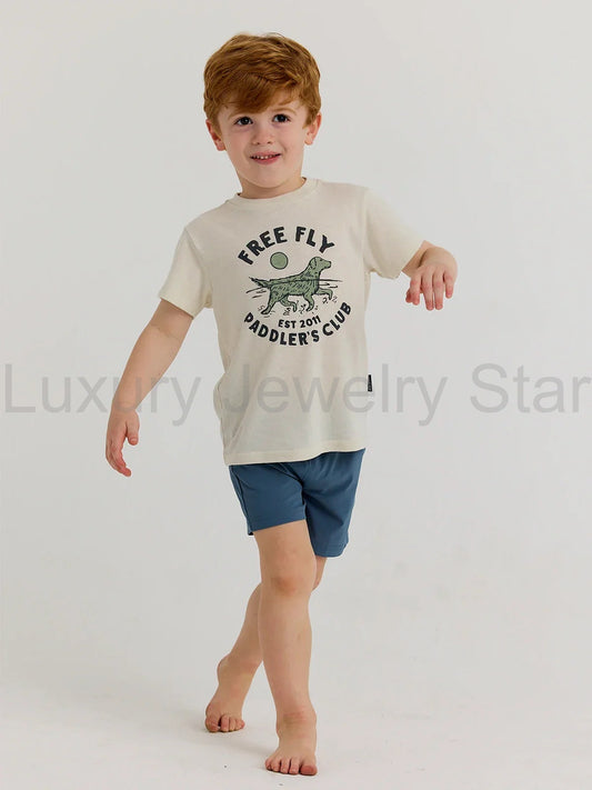 Toddler Paddler's Club Tee - Heather Birch
