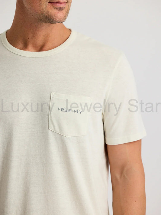 Sol Pocket Tee - Heather Birch - image 2