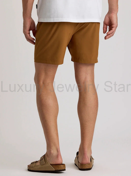 Men's Breeze Short – 6" - Russet - image 2