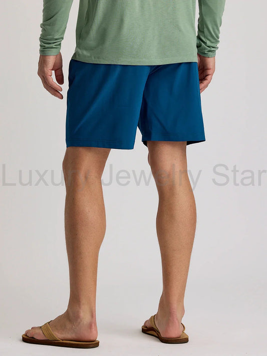 Men's Breeze Short – 8" - Legion Blue - image 2