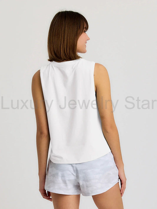 Women's Bamboo Current Tank - Bright White - image 2