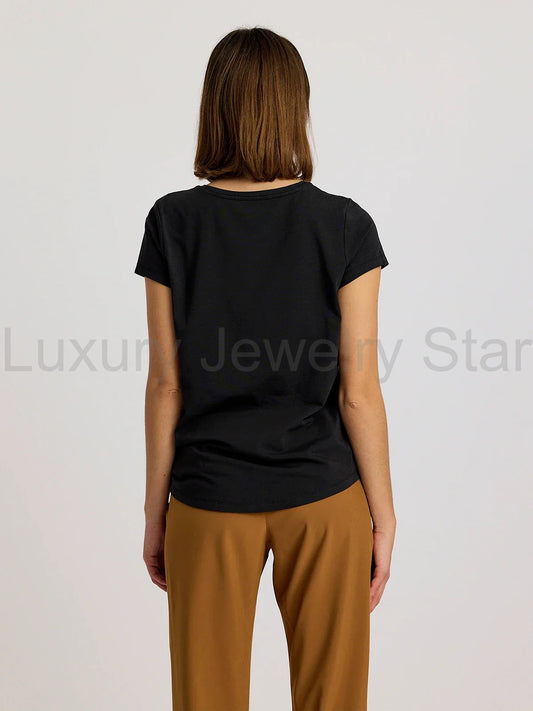 Women's Bamboo Current Tee - Black - image 2