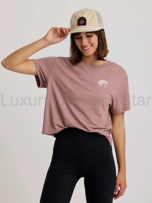Women's Flow State Tee - Heather Fig