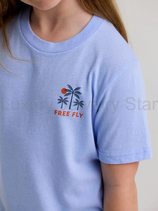 Youth Beach Access Tee - Heather Lavender - image 2