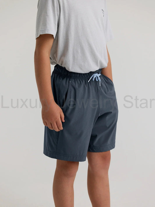 Boys' Breeze Short - Storm Cloud - image 2