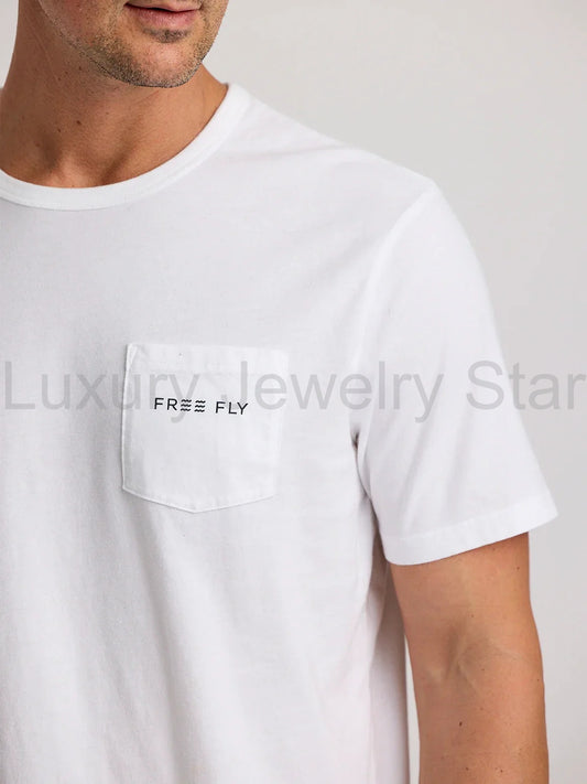 Evenfall Pocket Tee - White - image 2