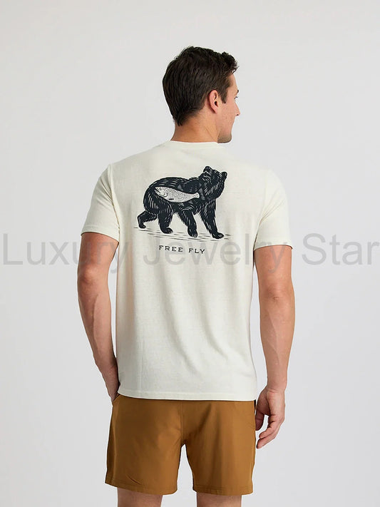 Wild Caught Tee - Heather Birch