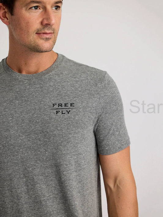 Wild Caught Tee - Heather Grey - image 2
