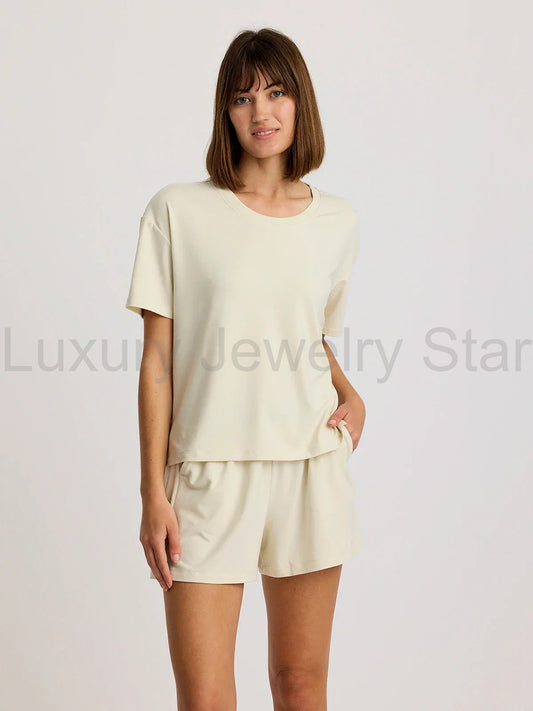 Women's Bamboo Flex Sunday Tee - Birch