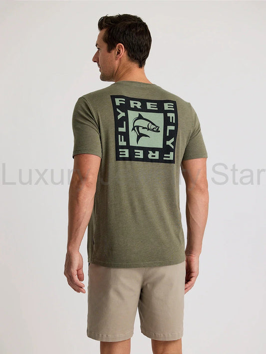 Sabalo Tee - Heather Fatigue