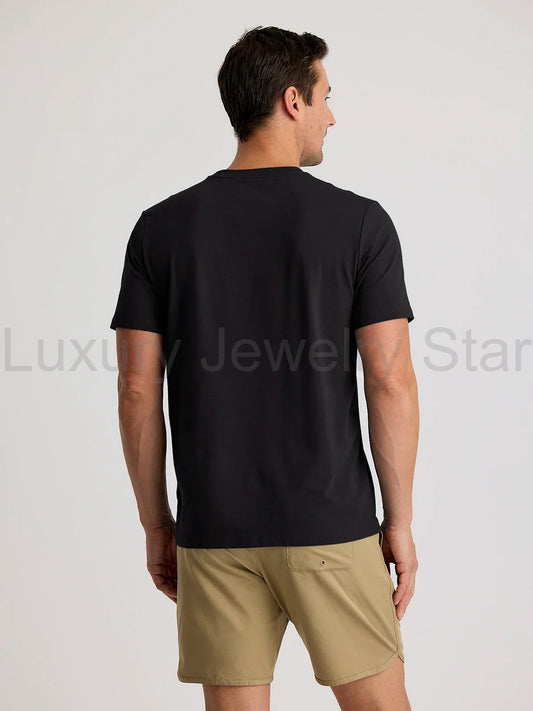 Men's Bamboo Current Pocket Tee - Black - image 2