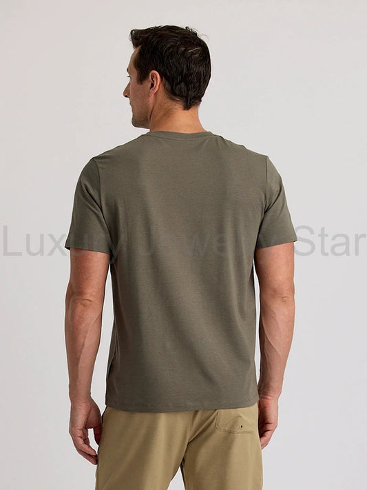 Men's Bamboo Current Pocket Tee - Fatigue - image 2