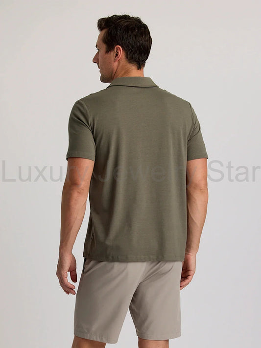 Men's Bamboo Current Polo - Fatigue - image 2