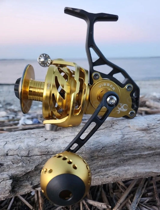 Visser Reels - PierMaster Anniversary Edition Bail-less Spinning Reel