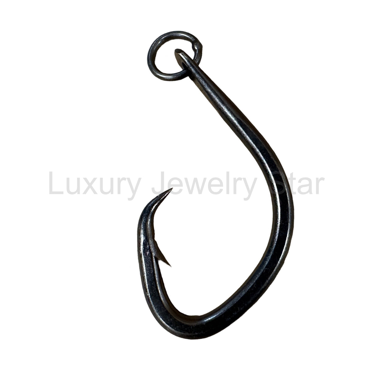 Quick Rig - Matte Black Charlie Brown Hooks with Welded Rings - image 2