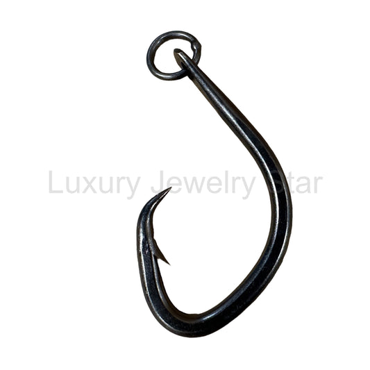 Quick Rig - Matte Black Charlie Brown Hooks with Welded Rings - image 2