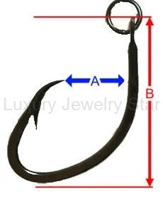 Quick Rig - Matte Black Charlie Brown Hooks with Welded Rings - image 3