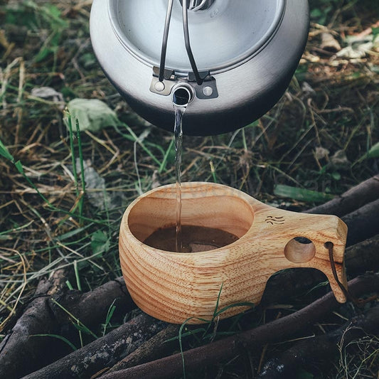 Ancest Bushcraft Wooden Coffee Cup - image 2