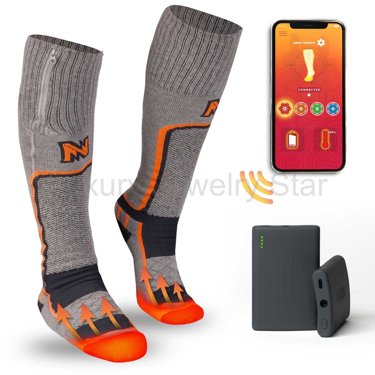 Pro Merino Heated Socks Unisex - image 5