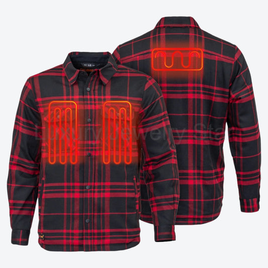 Heated Flannel Jacket Men's - image 2