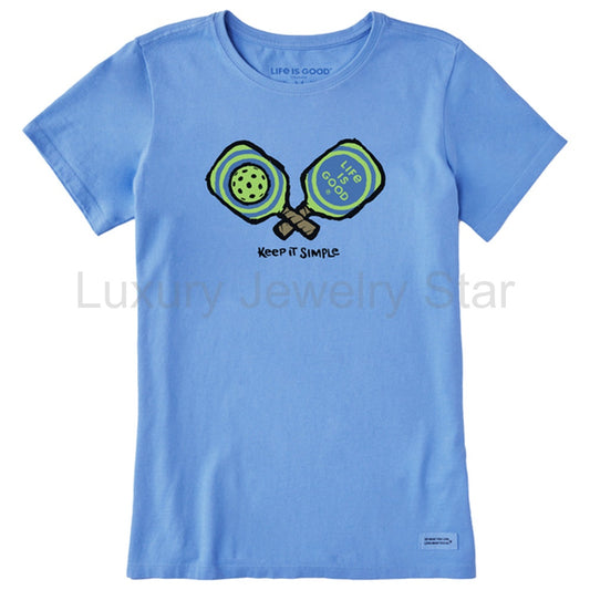 Women's Keep It Simple Pickleball Short Sleeve Tee - 127524