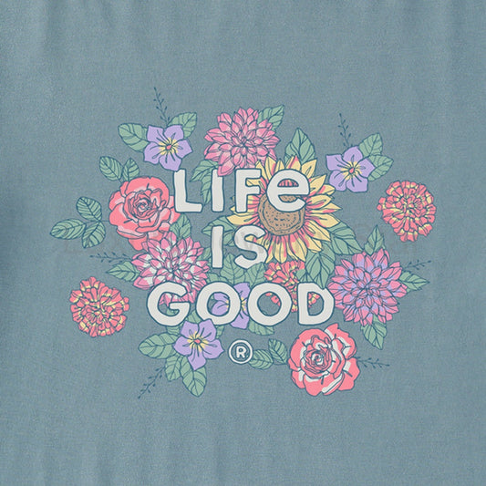 Women's Florals LIG Stacked Long Sleeve Crusher Tee - 129176 - image 2