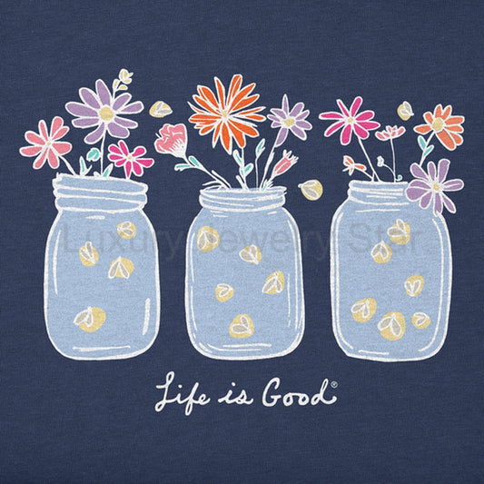 Women's Shine on Daisy Jars Short Sleeve Vee - 129290 - image 2