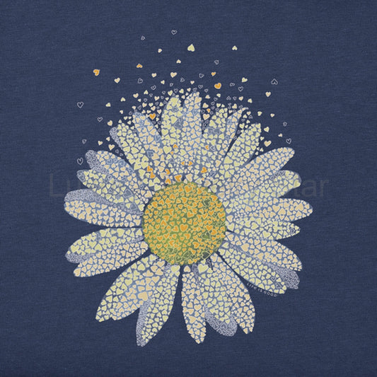 Women's Flower of Hearts Short Sleeve Tee - 129244 - image 2