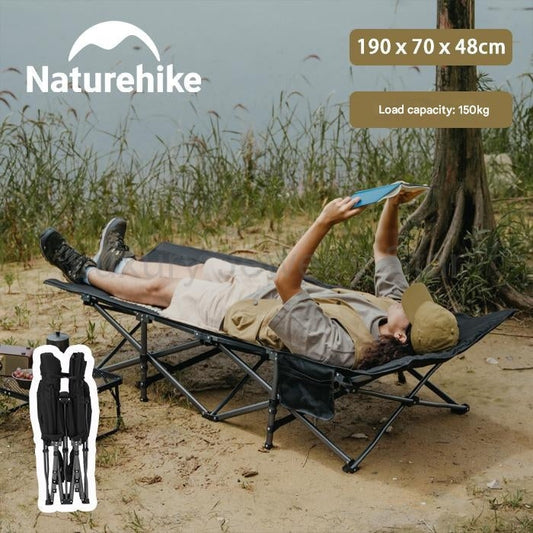 Naturehike Foldable Cot Bed Outdoor Compact Integrated Storage Lightweight Load Capacity - image 2