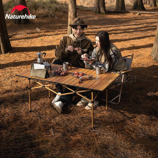 Naturehike Telescopic Folding Table Portable Retractable BBQ Table Outdoor Camping Table - image 2