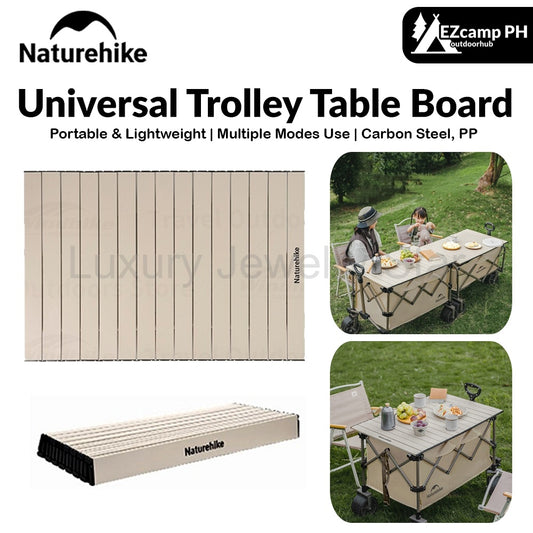 Naturehike Universal Trolley Table Board Portable Lightweight Outdoor Camping Folding Egg Roll Table