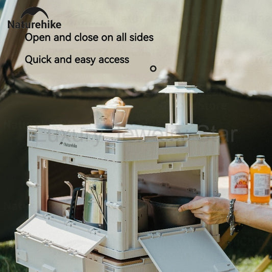 Naturehike PP Folding Storage Box Outdoor Camping Travel Large Box Equipment Portable - image 2