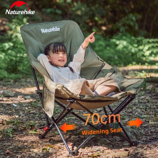 Naturehike SEA STAR 001 Camping Moon Chair Outdoor Push-up High Back Portable Folding - image 2
