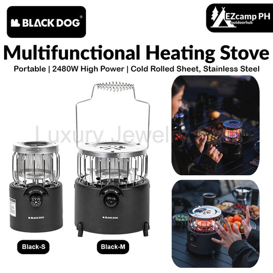 BLACKDOG Multifunctional Heating Stove 2480W High Power Furnance Water Boiler Butane Canister Gas