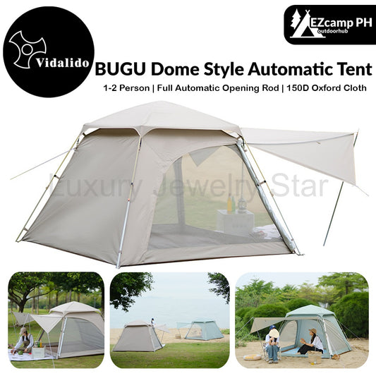 Vidalido BUGU Dome Style Automatic Tent Portable Lightweight Foldable Quick Opening Ventilated Tent